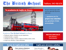 Tablet Screenshot of academiabritishamara.com